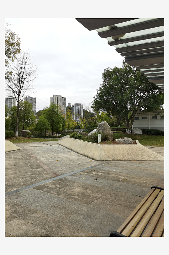 清新舒适的户外场所-众图网