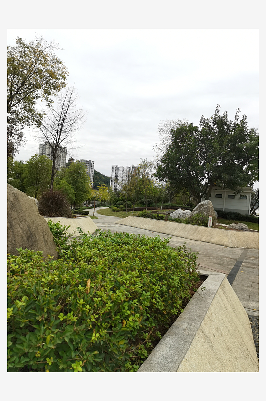 清新舒适的户外场所-众图网