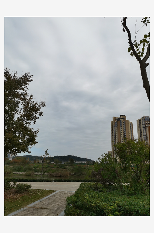 清新休闲的户外场所-众图网