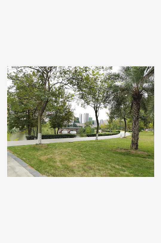 绿意盎然的生活环境-众图网