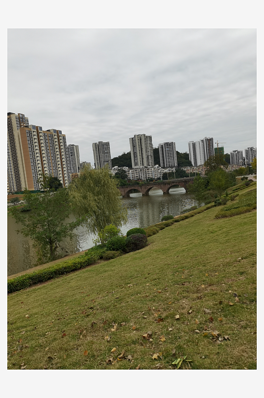 绿意盎然的户外环境-众图网