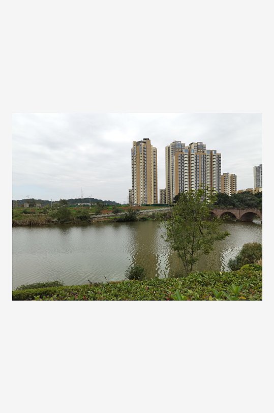 清新舒适的休闲城市-众图网