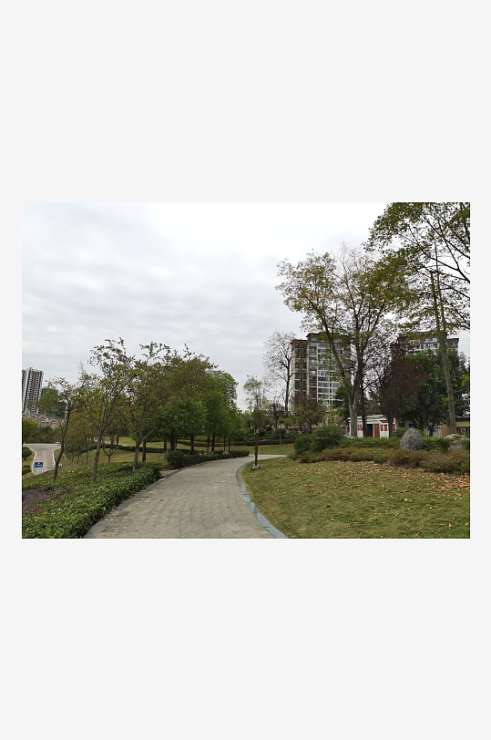 清新舒适的休闲城市-众图网