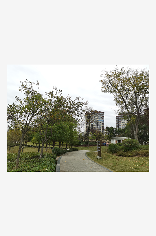 清新舒适的休闲城市-众图网