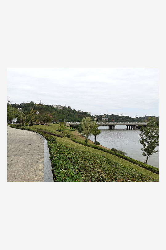 清新舒适的休闲城市-众图网