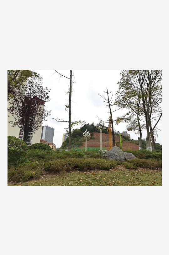 清新舒适的休闲城市-众图网