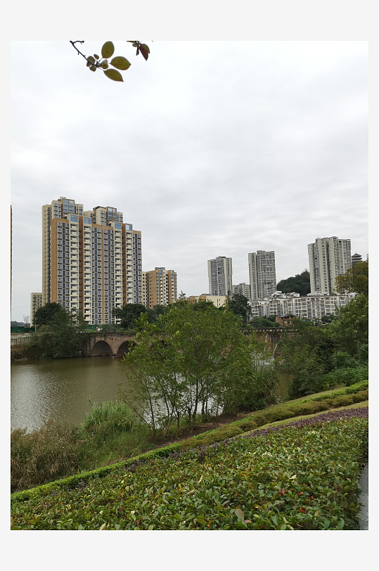 清新舒适的休闲公园-众图网