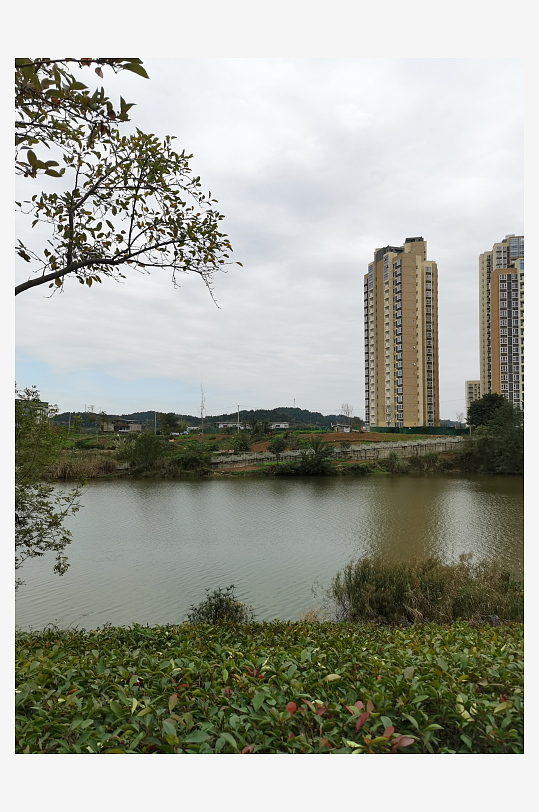 清新舒适的休闲公园-众图网