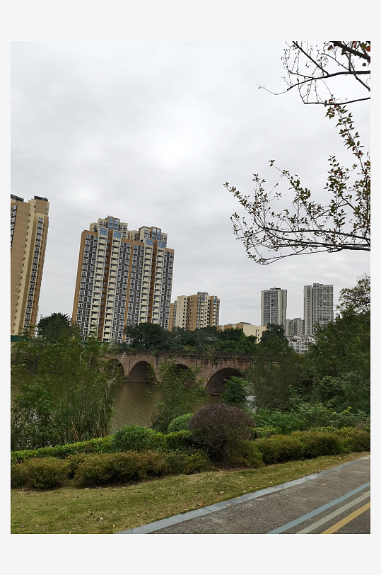 清新生态的休闲公园-众图网