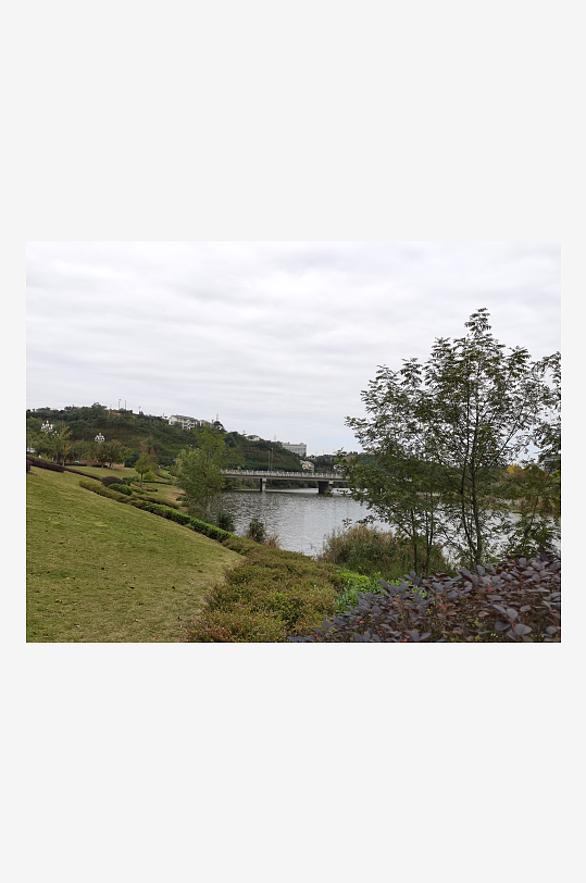 舒适生态的休闲公园-众图网