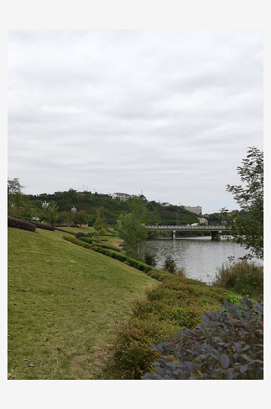 舒适生态的休闲公园-众图网