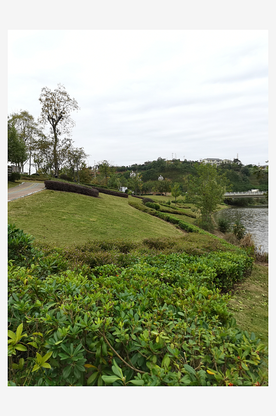 舒适生态的休闲公园-众图网