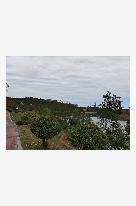 舒适宜居的城市户外-众图网