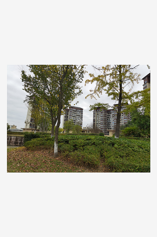 舒适宜居的城市户外-众图网