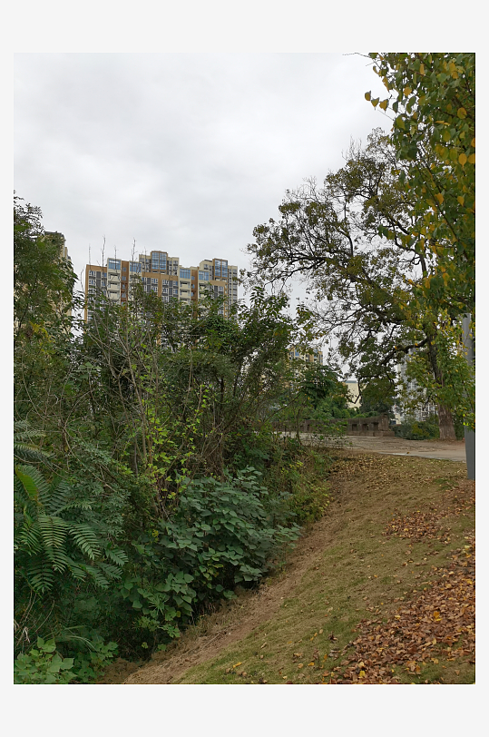 舒适宜居的城市户外-众图网