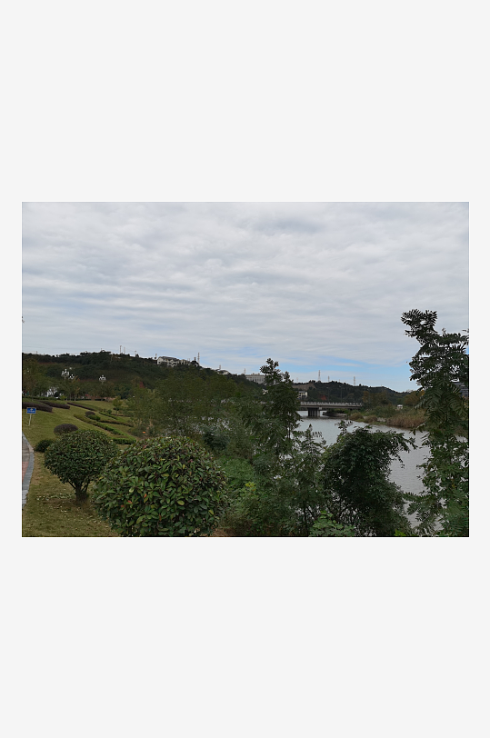 舒适宜居的城市户外-众图网