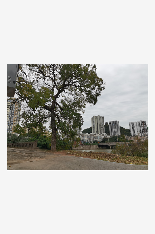 舒适宜居的休闲城市环境-众图网