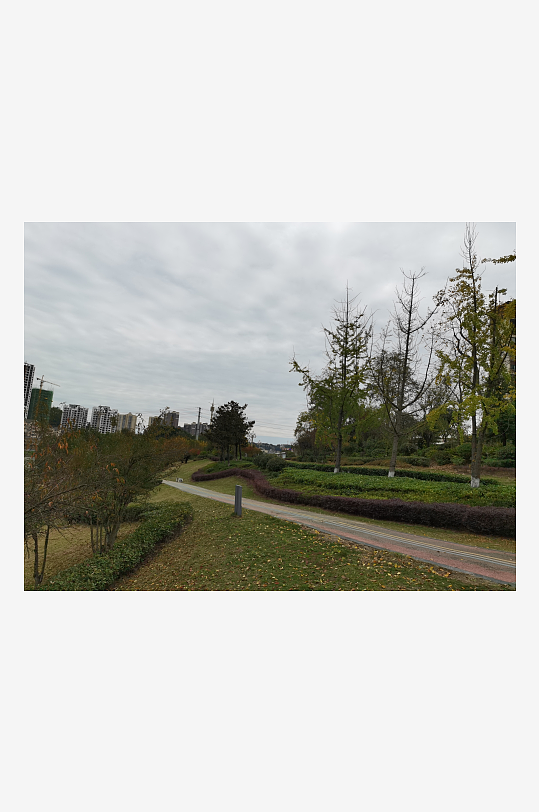 舒适宜居的休闲城市环境-众图网