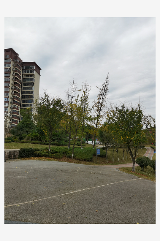 舒适宜居的休闲城市环境-众图网