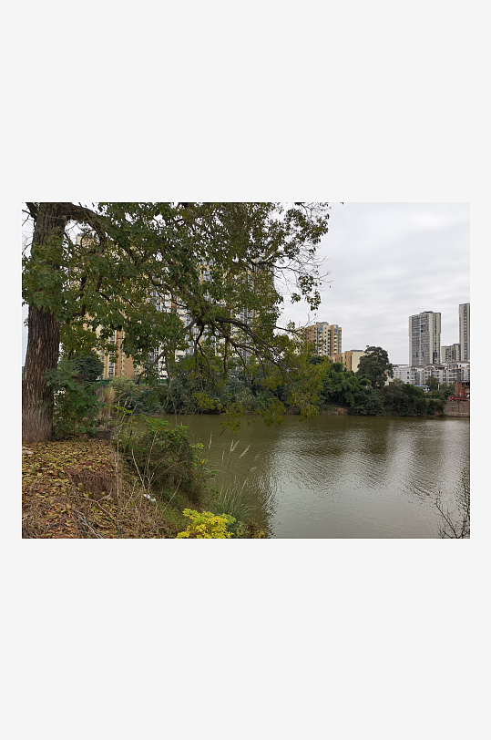 舒适宜居的休闲城市环境-众图网