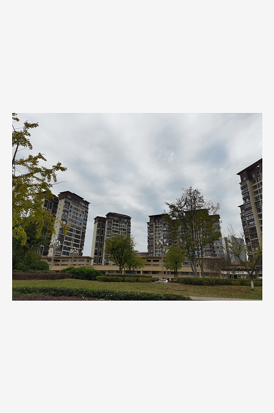 舒适宜居的休闲城市环境-众图网