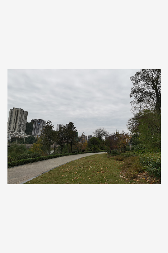 清新舒适的户外环境-众图网