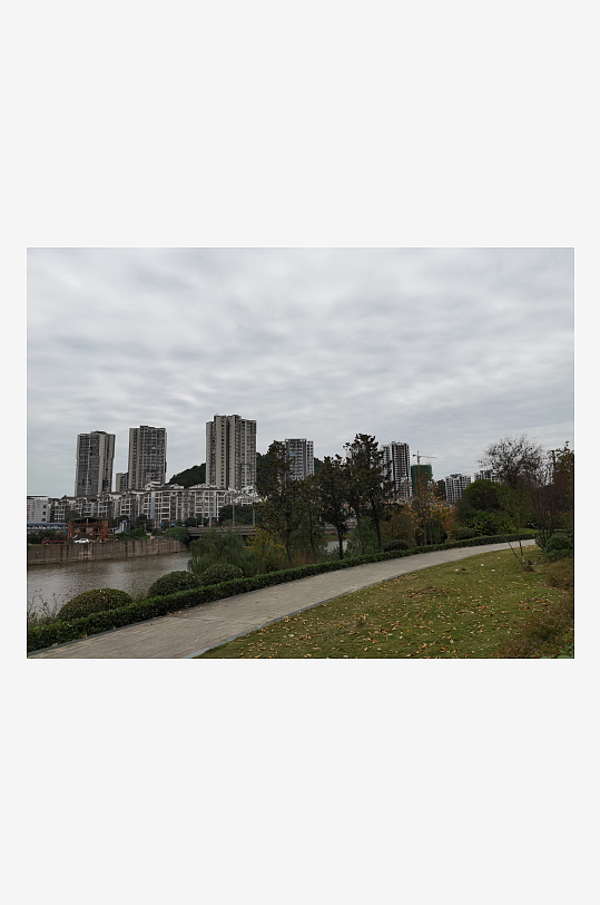 清新舒适的户外环境-众图网