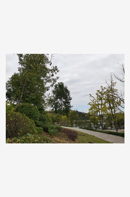 清新舒适的户外环境-众图网