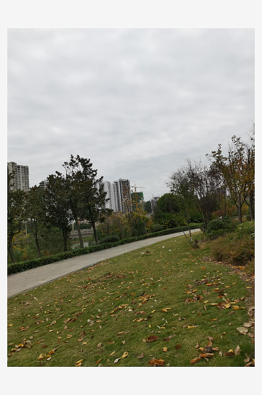 清新舒适的户外环境-众图网