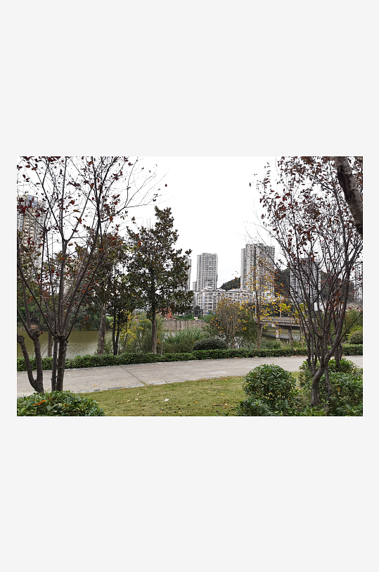 清新宜人的户外环境-众图网