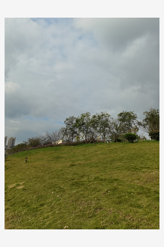 清新舒适的生活公园-众图网