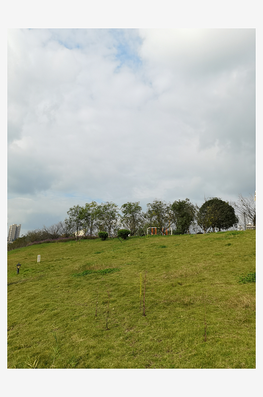 清新舒适的生活公园-众图网