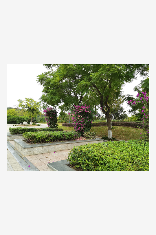 舒适宜居的户外环境-众图网