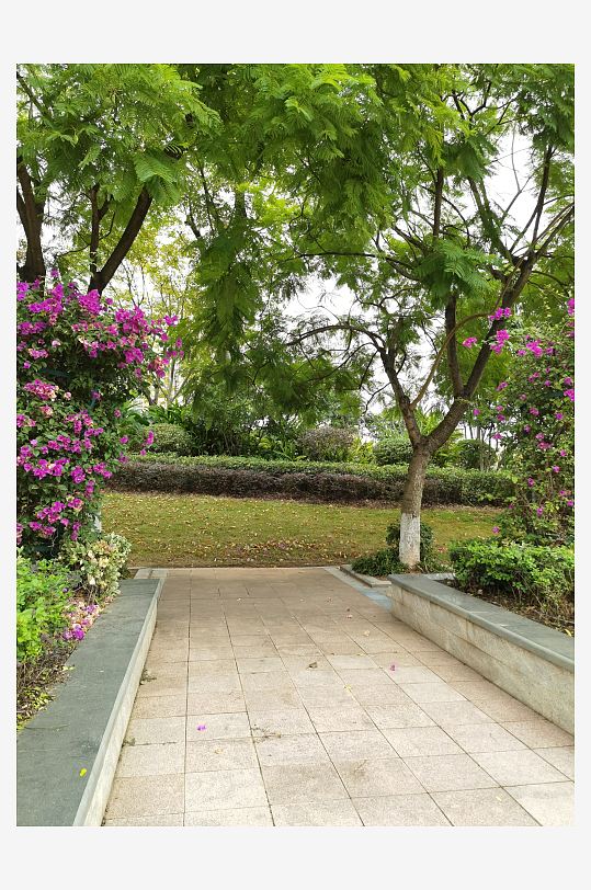 舒适宜居的户外环境-众图网