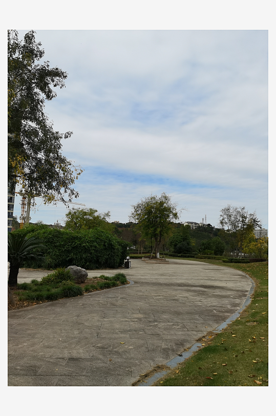 清新宜居的户外环境-众图网