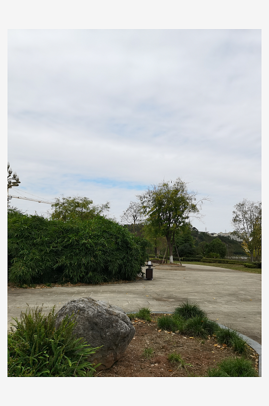 清新宜居的户外环境-众图网