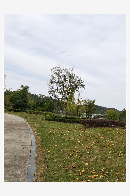 清新宜居的户外环境-众图网