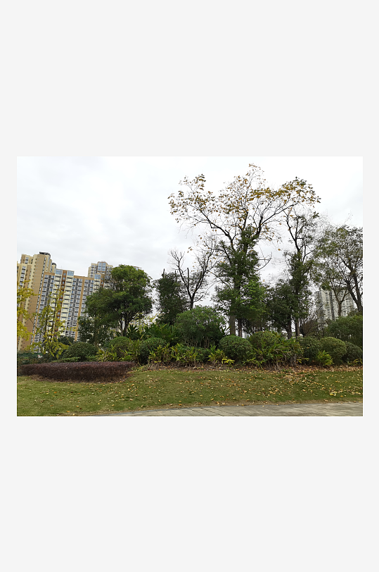 悠闲宜居的户外环境-众图网