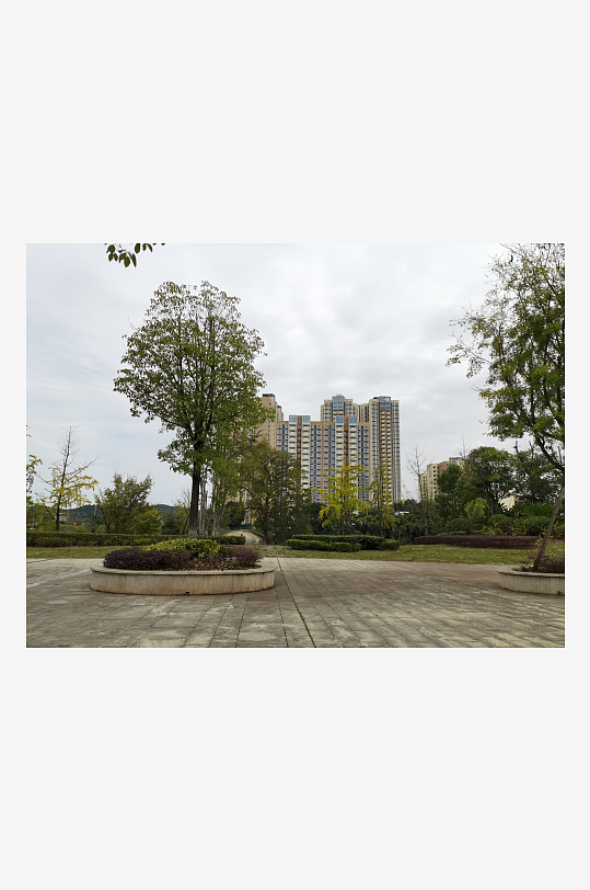 悠闲宜居的户外环境-众图网