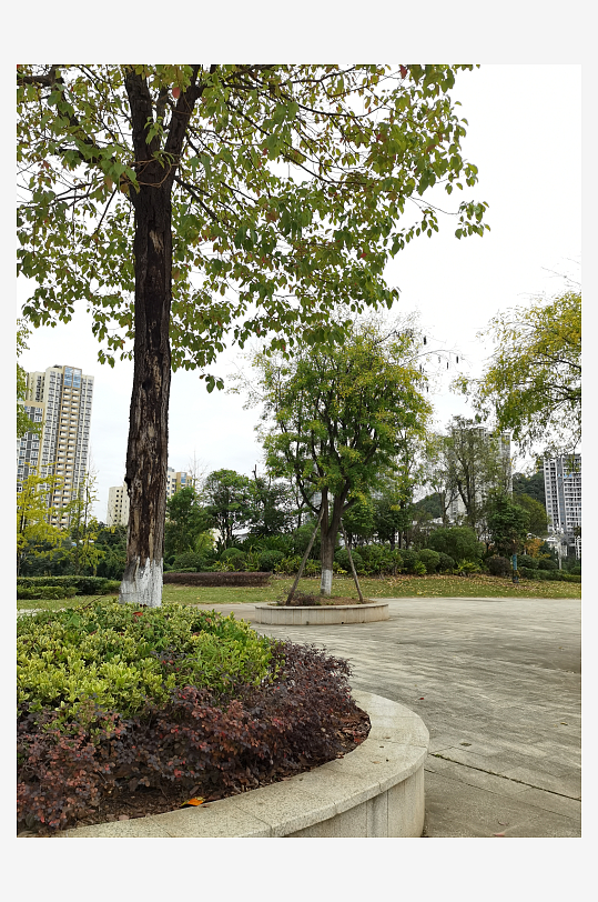 悠闲宜居的户外环境-众图网