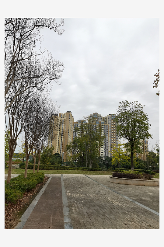 悠闲宜居的户外环境-众图网