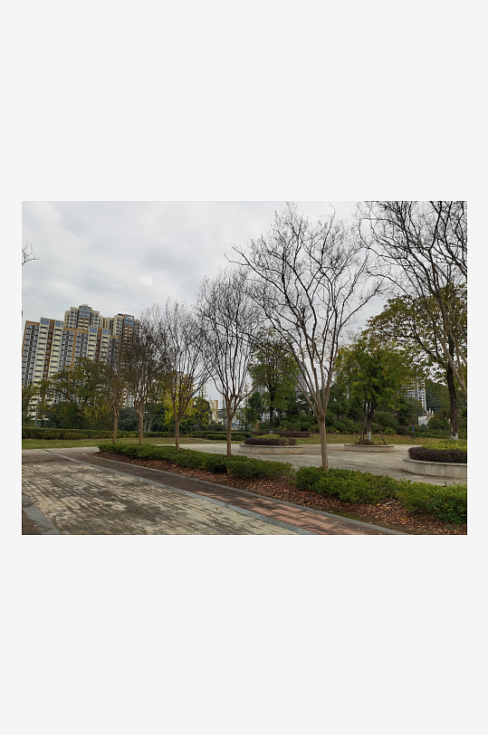 悠闲宜居的户外环境-众图网