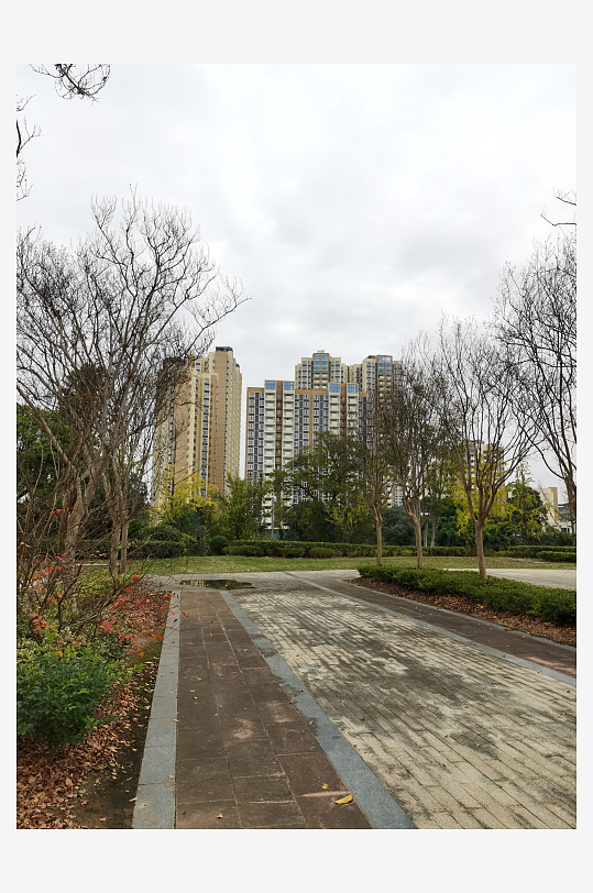 悠闲宜居的户外环境-众图网