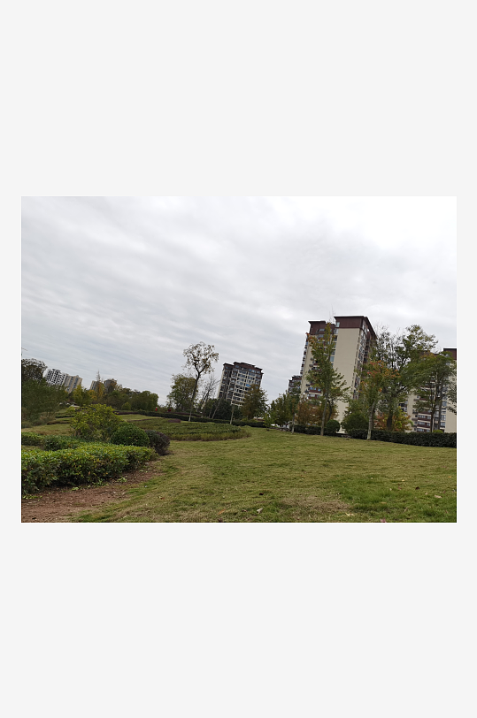 舒适宜居的休闲公园环境-众图网