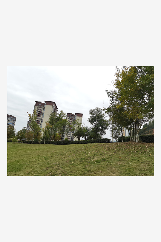 舒适宜居的休闲公园环境-众图网