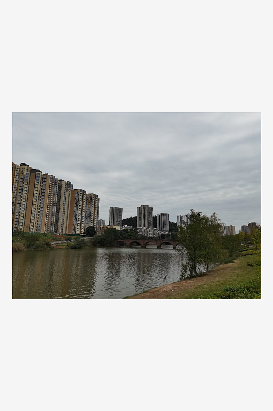 舒适宜居的休闲公园环境-众图网