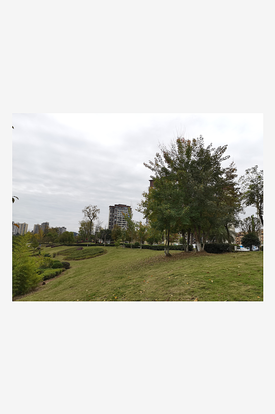 舒适宜居的公园环境-众图网