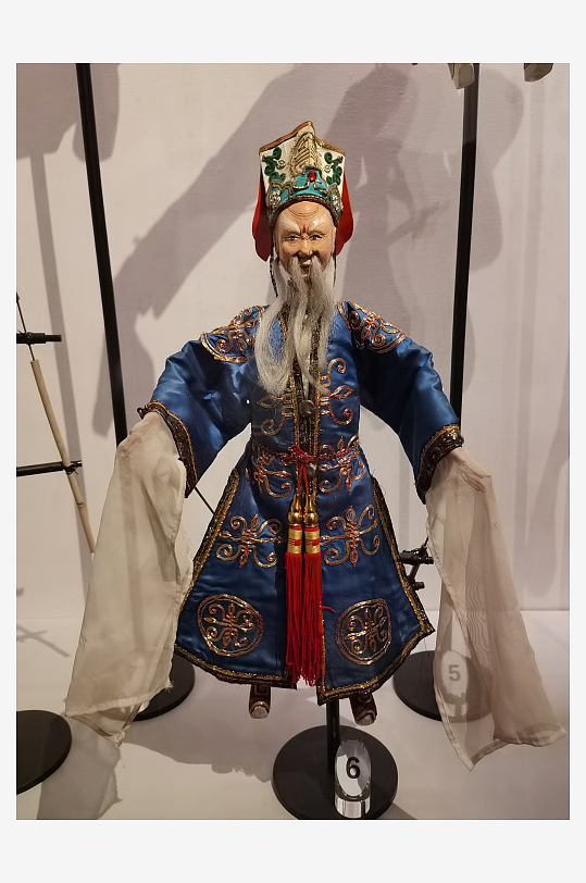 博物錧内木偶陈列展示-众图网
