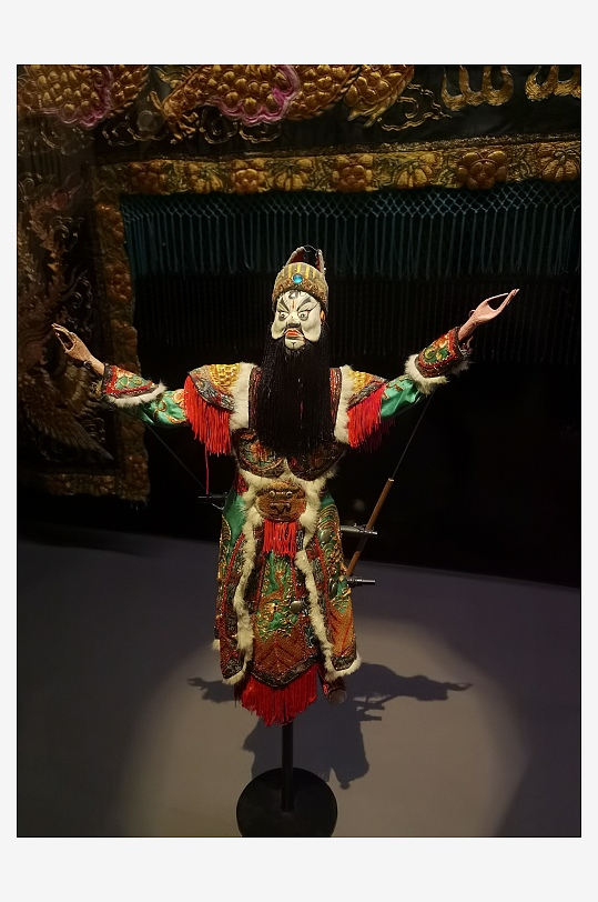 博物錧内木偶陈列展示-众图网