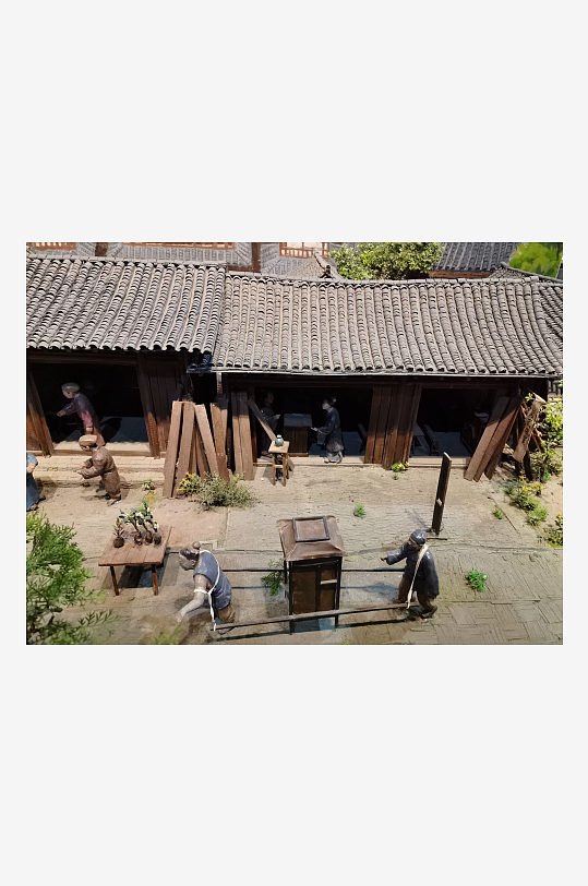 成都博物馆馆内陈列品-众图网